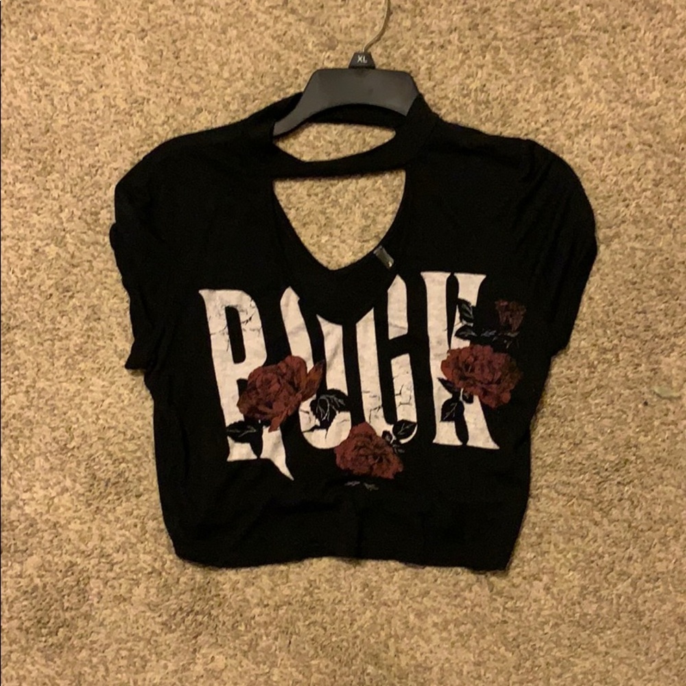 “Rock” crop top